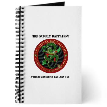3SB - M01 - 02 - 3rd Supply Battalion with Text - Journal